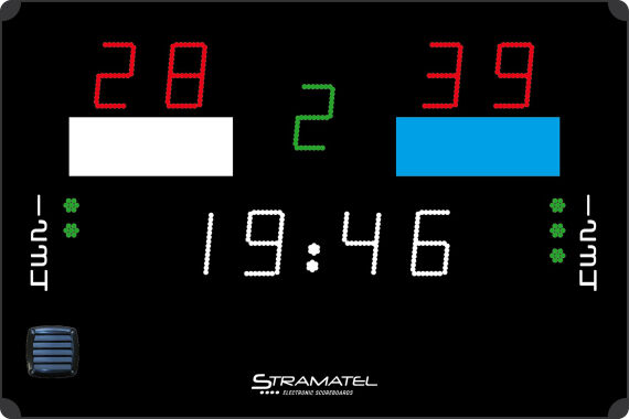 Stramatel Wasserball Anzeigetafel 452PS-Serie, 1 Modul,...
