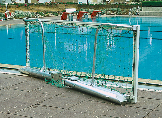 Wasserballtore freischwimmend, klappbar, 3 × 0,90 m