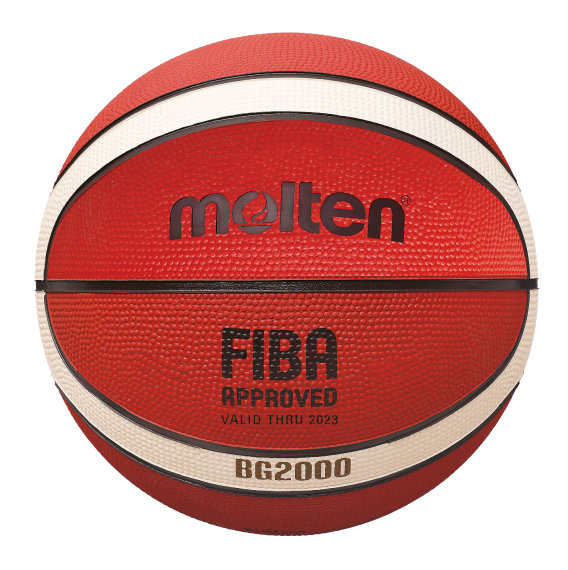 Molten Basketball BG2000, Orange/Ivory, Outdoor/Indoor