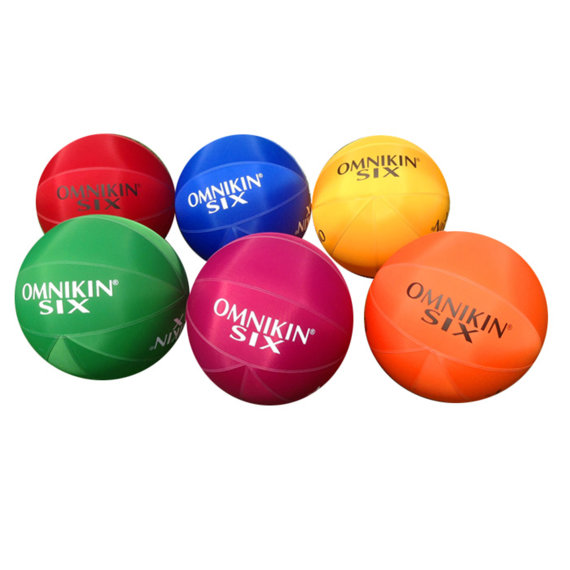 OMNIKIN® Six Ball Ø 46cm, Set aus 6 Farben