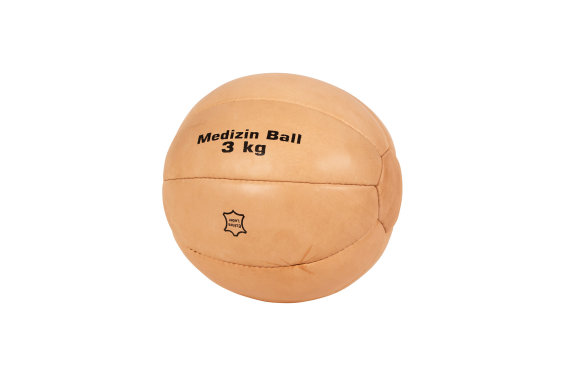 Medizinball aus Leder, Schule