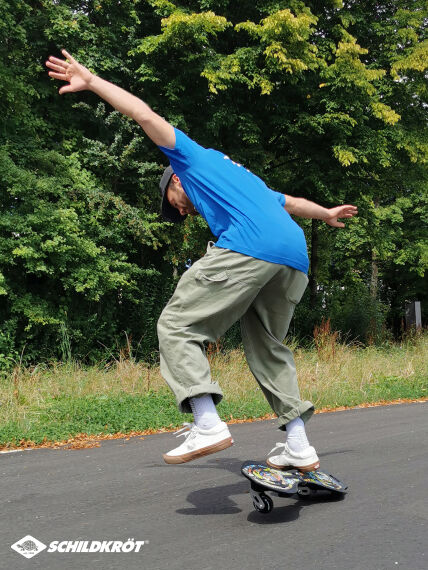 Schildkröt Waveboard Good Vibes - Graffiti