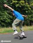 Schildkröt Waveboard Good Vibes - Graffiti