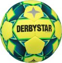 Derbystar Fußball (Hallenball) Indoor Beta, gelb blau gruen
