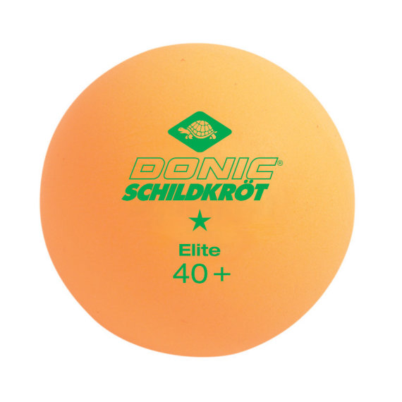 Donic Schildkröt 1-Stern Elite Tischtennisbälle orange,...