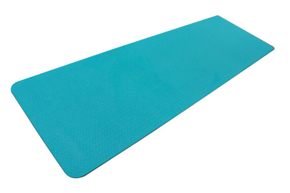 Yogamatte 183 x 61 x 0,4 cm BICOLOR - Petrol/Anthrazit