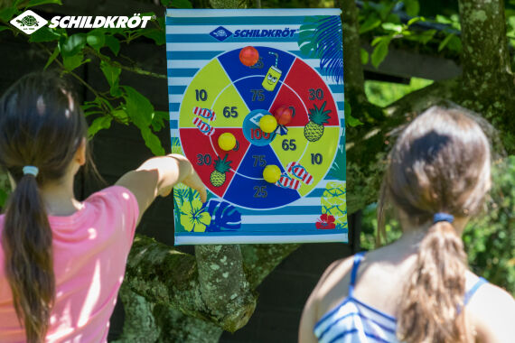 Schildkröt Roll Up Dart-Set mit beidseitiger...
