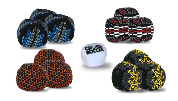 Crossboccia® Familypack Pro, 4x3er-Set für 4...
