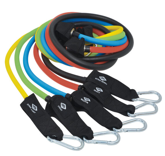 Expander Resistance Tubes Set, 11 teiliges Set