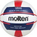 Molten Beachvolleyball (Freizeitball) V5B1500-WN, weiß/blau/rot, Größe 5