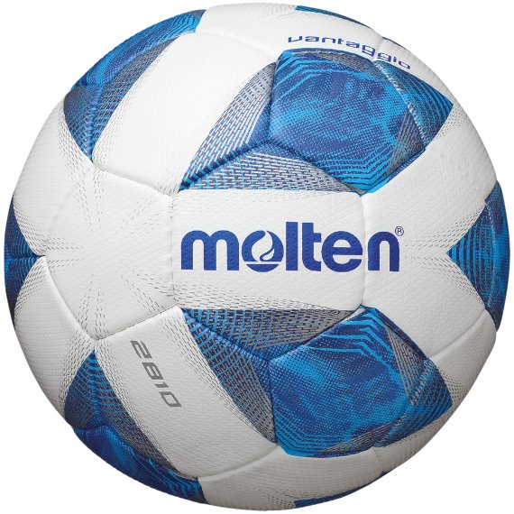 Molten Fußball (Trainingsball) F5A2810, weiß/blau/silber