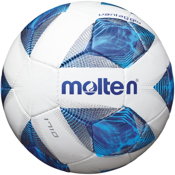 Molten Fußball (Trainingsball) F5A1710, weiß/blau/silber