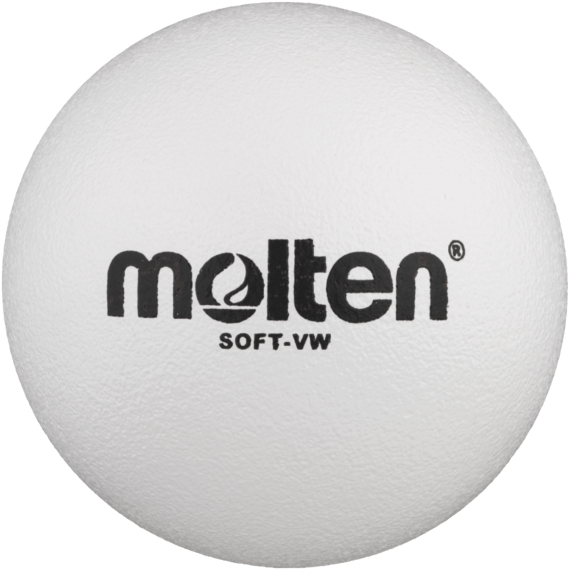 Molten Schaumstoffball  Soft-VW, weiß,...