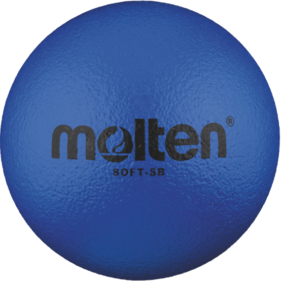Molten Schaumstoffball  Soft-SB, blau, Größe...
