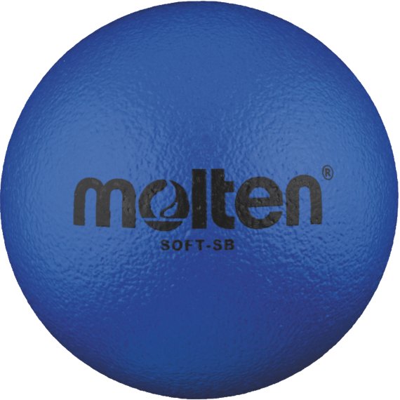 Molten Schaumstoffball  Soft-SB, blau, Größe...