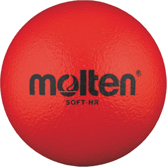 Molten Schaumstoffball  Soft-HR, rot, Größe...