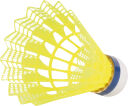 Victor Badmintonball Shuttle 2000 Gold (6St.), gelb, mittel (blau)