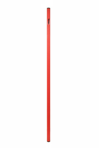 Kunststoffstange / Turnstab / Gymnastikstab aus splitterfreiem Kunststoff, 100 cm, rot