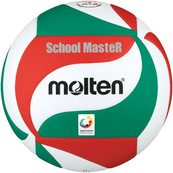 Volten Molten V5M5000 FIVB weiß-rot-grüner Matchball 