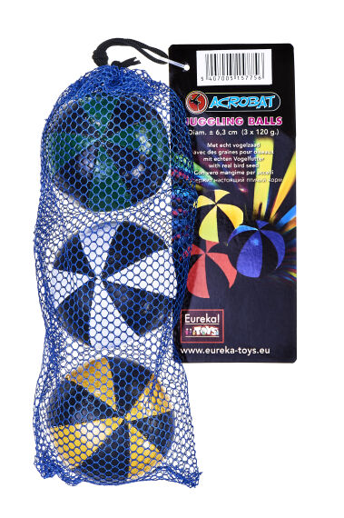 Jonglierball 3er-Set Acrobat Ø 67mm, 120g