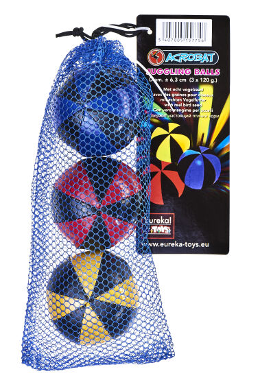Jonglierball 3er-Set Acrobat Ø 67mm, 120g