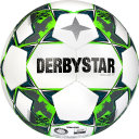 Derbystar Fußball (Trainingsball) Brillant TT v22, Größe 5, weiss grün grau