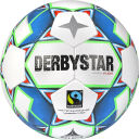 Derbystar Fußball (Jugendball) Gamma S-Light v22, Größe 3, weiss blau grün