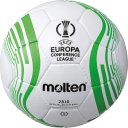 Molten Fußball F5C2810, Trainingsball, offizieller Replika Ball UEFA Europa Conference League Saison 2022/23, weiß/grün/schwarz, Größe 5