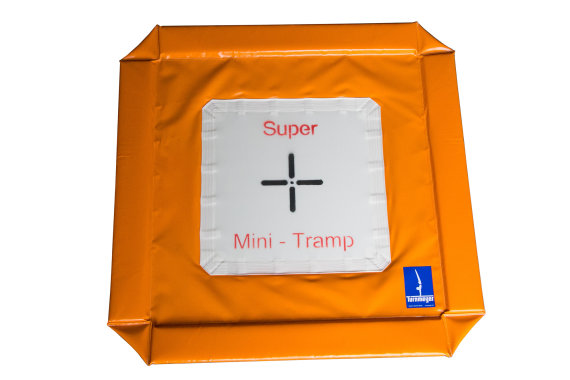 Super-Minitramp, Absprungtrampolin, 113 x 113 cm