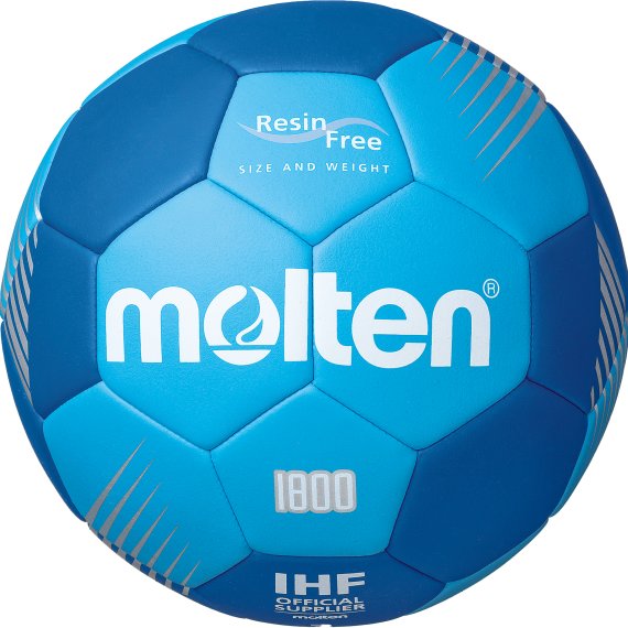 Molten Handball Trainingsball H3F1800-BB, hellblau/blau, Größe 3