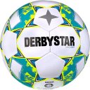 Derbystar Fußball (Jugendball) Apus Light v23, weiss gelb blau, Gr. 4