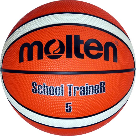 Molten Basketball "SchoolTraineR" BG-ST Modell 2023, Orange/Ivory