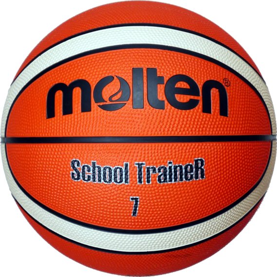 Molten Basketball "SchoolTraineR" B7G-ST Modell 2023, Orange/Ivory, Gr. 7