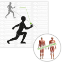 Schildkröt Fitness Reaction Ball, grün