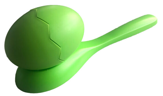 Schildkröt Funsport Egg & Spoon Race Set , im 4C Karton, (Set für 5 Spieler)