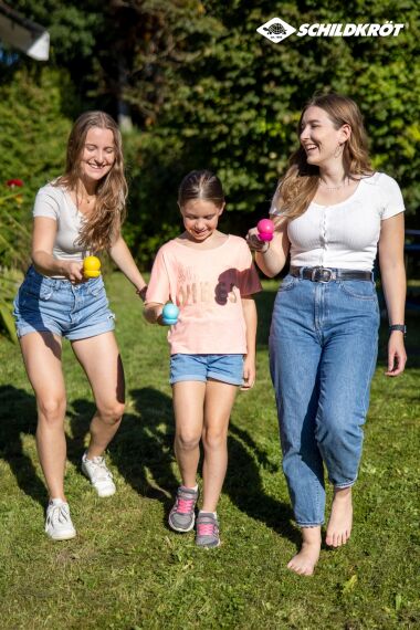 Schildkröt Funsport Egg & Spoon Race Set , im 4C Karton, (Set für 5 Spieler)