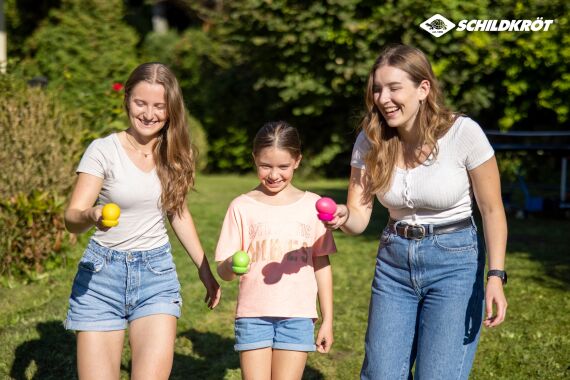 Schildkröt Funsport Egg & Spoon Race Set , im 4C Karton, (Set für 5 Spieler)