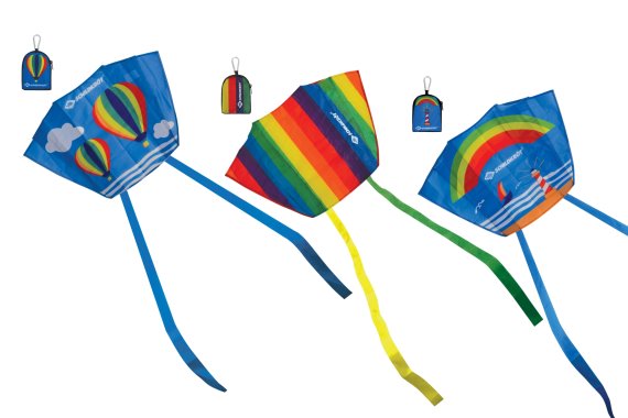 Schildkröt Funsport Pocket Kite Large in Mini Bag, 1 Stück