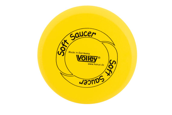 VOLLEY® Wurfscheibe ELE Soft Saucer, gelb