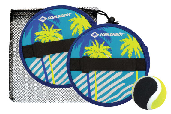 Schildkröt Neopren Klettball Set, neon-gelb,...
