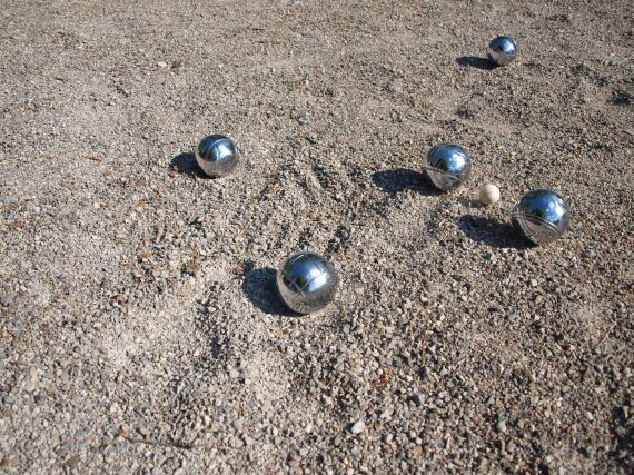 Schildkröt Boule / Boccia / Petanque Set Stahl