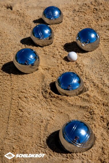 Schildkröt Boule / Boccia / Petanque Set Stahl