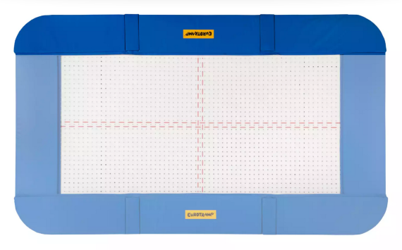 Eurotramp Längsseite Rahmenpolster Master, 32 mm, blau