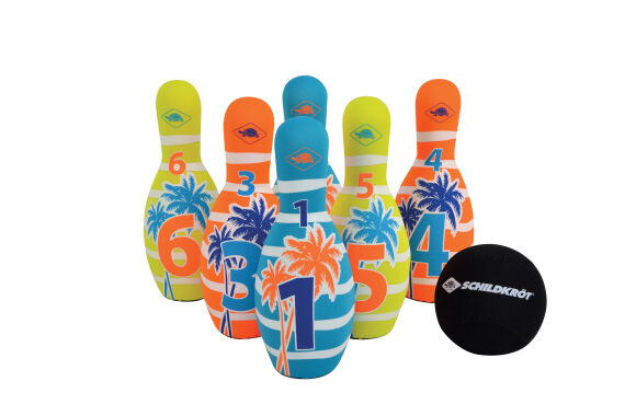 Schildkröt Neopren Kegel Set Beach