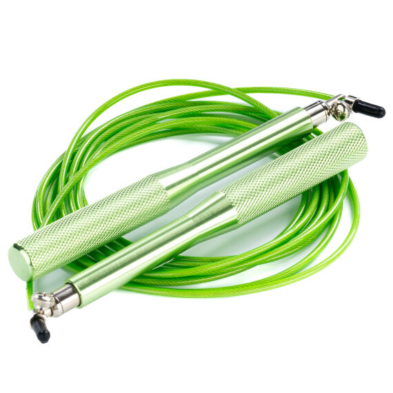 Springseil, Speed Rope Pro mit Stahlseil+PVC-ummantelt,...