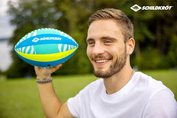 Schildkröt Neopren American Football Ocean, Gr. 6