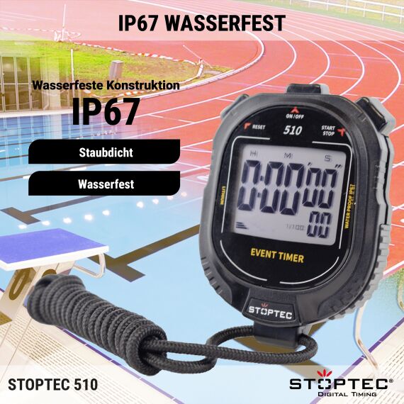 STOPTEC® Stoppuhr 510