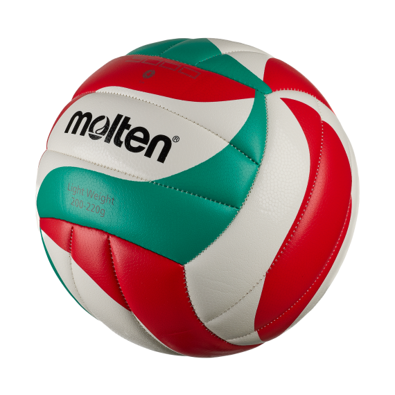 Molten Volleyball V4M3000-L, weiß/grün/rot,...